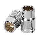 [TRU-13630] DADO DE 10 MM, 12 PUNTAS, CUADRO 3/8', TRUPER