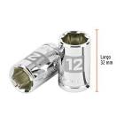 [TRU-13676] DADO DE 12 MM, 6 PUNTAS, CUADRO 3/8', TRUPER