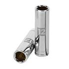 [TRU-13772] DADO LARGO DE 12 MM, 6 PUNTAS, CUADRO 3/8', TRUPER