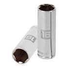 [TRU-13776] DADO LARGO DE 16 MM, 6 PUNTAS, CUADRO 3/8', TRUPER
