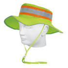 [TRU-14010] SOMBRERO VERDE ALTA VISIBILIDAD CON REFLEJANTE, TRUPER