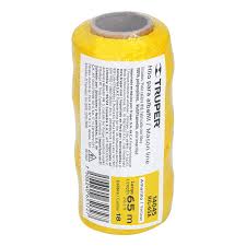 [TRU-14045] CARRETE CON 65 M DE HILO PARA ALBAÑIL AMARILLO, TRUPER