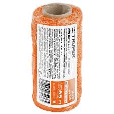 [TRU-14051] CARRETE CON 65 M DE HILO PARA ALBAÑIL NARANJA, TRUPER
