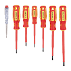 [TRU-14196] JUEGO 6 DESARMADORES DIELÉCTRICOS Y 1 PROBADOR DE CORRIENTE