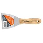 [TRU-14457] ESPÁTULA AFILADA Y ANGULADA 3' CON MANGO DE MADERA, TRUPER