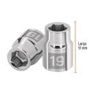 [TRU-14965] DADO DE 19 MM, 6 PUNTAS, CUADRO 3/4', TRUPER