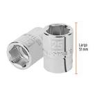 [TRU-14973] DADO DE 25 MM, 6 PUNTAS, CUADRO 3/4', TRUPER