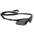 [TRU-15172] LENTES SEGURIDAD GRISES ANTIEMPAÑO C/CORDÓN AJUSTABLE, SPORT
