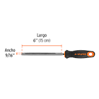 [TRU-15307] LIMA TRIÁNGULO PESADO 6', 32 DPP CON MANGO DOBLE INYECCIÓN