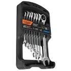 [EXP-15816] JUEGO DE 8 LLAVES COMBINADAS PULIDAS MM CON MATRACA, EXPERT