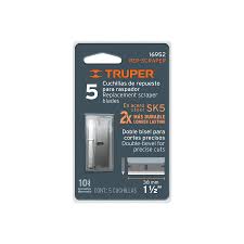 [TRU-16952] BLÍSTER CON 5 CUCHILLAS DE REPUESTO PARA RASP-3,2,1 Y NC-10