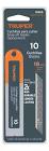 [TRU-16965] ESTUCHE CON 10 CUCHILLAS SK4 DE 18 MM PARA CUTTER, TRUPER