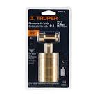 [TRU-17069] PLOMADA DE LATÓN 24 OZ CON CENTRO Y GUÍA MAGNÉTICA, TRUPER