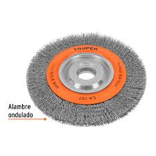 [TRU-17524] CARDA ALAMBRE ONDULADO 8' X 3/4' PARA ESMERIL, TRUPER