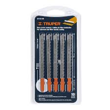 [TRU-18125] BLÍSTER CON 5 SEGUETAS 10 DPP ZANCO 'T' CORTE RECTO TRIPLAY