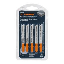 [TRU-18129] BLÍSTER CON 5 SEGUETAS 18 DPP ZANCO 'T' CORTE RECTO METAL