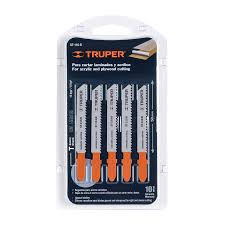 [TRU-18130] BLÍSTER CON 5 SEGUETAS 12 DPP ZANCO 'T' CORTE RECTO TRIPLAY