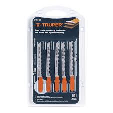 [TRU-18131] BLÍSTER CON 5 SEGUETAS 12 DPP ZANCO 'T' CORTE CURVO MADERA
