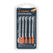 [TRU-18133] BLÍSTER CON 5 SEGUETAS 6 DPP ZANCO 'T' CORTE CURVO MADERA