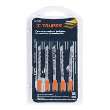[TRU-18134] BLÍSTER CON 5 SEGUETAS 14 DPP ZANCO 'U' CORTE CURVO MADERA