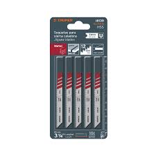 [TRU-18139] BLÍSTER CON 5 SEGUETAS 12 DPP ZANCO 'U' CORTE RECTO METAL