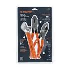 [TRU-18216] JUEGO CON 2 PINZAS Y 1 LLAVE AJUSTABLE MANGO DE PVC, TRUPER