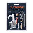 [TRU-19078] JUEGO DE PISTOLA SOPLETEADORA CON 2 BOQUILLAS Y 4 ACCESORIOS