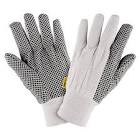 [PRE-20330] GUANTES DE ALGODÓN CON PUNTOS PVC EN PALMA, UNITALLA, PRETUL