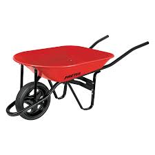 [PRE-20629] CARRETILLA 4 FT3 ROJA,IMPONCHABLE,BASTIDOR TUBULAR, PRETUL