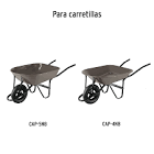 [PRE-20632] JUEGO 2 SOPORTES CALIBRE 16 PARA CARRETILLAS GRISES PRETUL