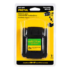 [PRE-21012] BATERÍA IÓN LITIO, 12 V PARA TALADRO COMPACTO, PRETUL