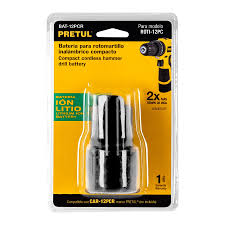 [PRE-21016] BATERÍA IÓN LITIO, 12 V PARA ROTOMARTILLO COMPACTO, PRETUL
