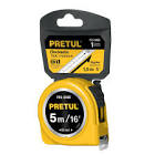 [PRE-21606] FLEXÓMETRO AMARILLO 5 M CINTA 19 MM, EN TARJETA, PRETUL