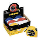 [PRE-21625] FLEXÓMETRO 8 M CINTA 25 MM, DISPLAY BOX CON 6 PZAS, PRETUL