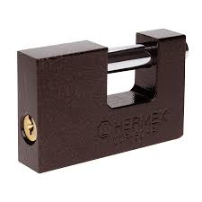 [HER-22517] CANDADO ANTIPALANCA 80 MM CUERPO DE HIERRO, HERMEX BASIC