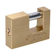 [HER-22518] CANDADO ANTIPALANCA 60 MM CUERPO DE LATÓN, HERMEX BASIC