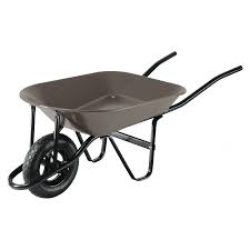 [PRE-22647] CARRETILLA 4 FT3, GRIS, NEUMÁTICA, BASTIDOR TUBULAR, PRETUL