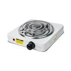 [VOL-23031] PARRILLA ELÉCTRICA 1 QUEMADOR EN ESPIRAL, BLANCA, BASIC