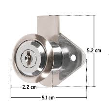 [HER-23506] CERRADURA PARA MUEBLE, MODELO 21, CROMO, HERMEX BASIC
