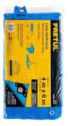 [PRE-23735] LONA 4 X 6 M, AZUL, PRETUL