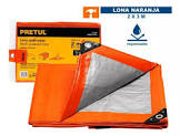 [PRE-23755] LONA 2 X 3 M, NARANJA, PRETUL