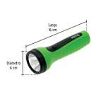[PRE-24039] LINTERNA PLÁSTICA DE LED, 100 LM, RECARGABLE A GRANEL PRETUL