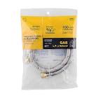 [FOS-24061] MANGUERA PARA GAS, ALUMINIO, 3/8', 100 CM, FOSET BASIC