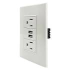 [VOL-25081] PLACA ARMADA CON CONTACTO Y 2 INTERRUPTORES SENCILLOS, BASIC