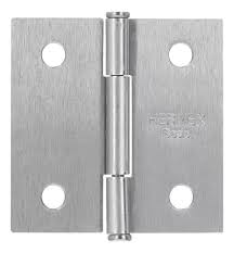 [HER-25106] BISAGRA CUADRADA 2', SATINADO, CABEZA PLANA, BASIC