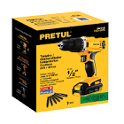 [PRE-26118] TALADRO INALÁMBRICO 1/2', 20V, PRETUL