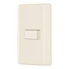 [VOL-26642] PLACA ARMADA 1 INTERRUPTOR SENCILLO, MARFIL, VOLTECK