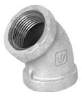 [FOS-47540] CODO 45° ACERO GALVANIZADO DE 3/4', FOSET