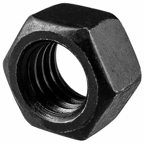 TUERCA HEXAGONAL GR-5 NF NEGRA 3/8-24